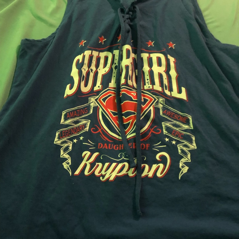 Supergirl tank top